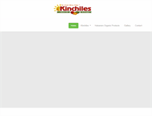 Tablet Screenshot of kinchiles.com
